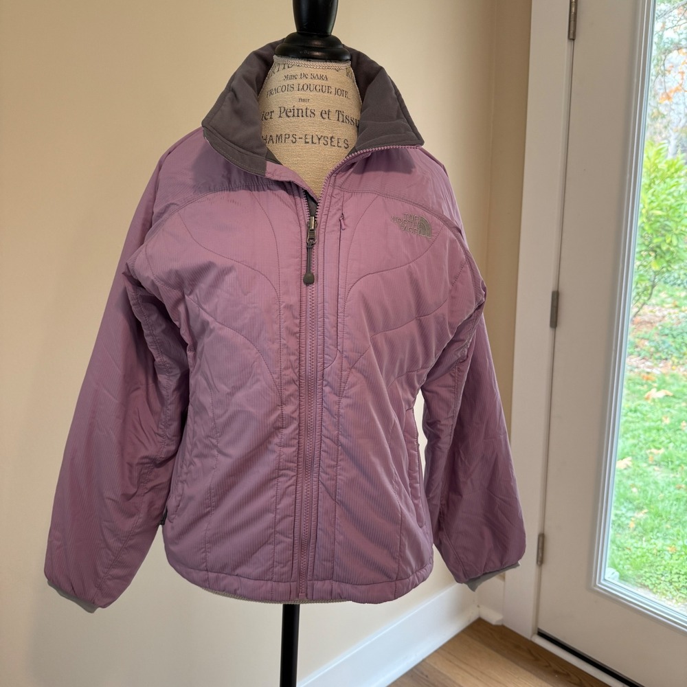 The North Face Women's Purple Primaloft Full Zip Jacket Size M
